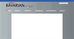 Desktop Screenshot of bavarianpolymers.com