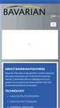 Mobile Screenshot of bavarianpolymers.com