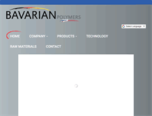 Tablet Screenshot of bavarianpolymers.com